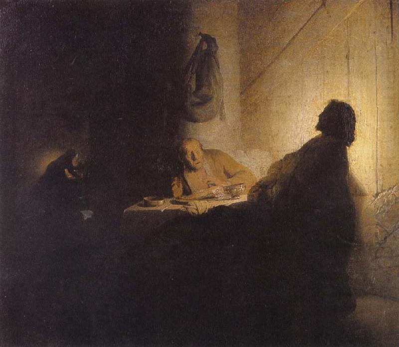 The Supper at Emmaus, REMBRANDT Harmenszoon van Rijn